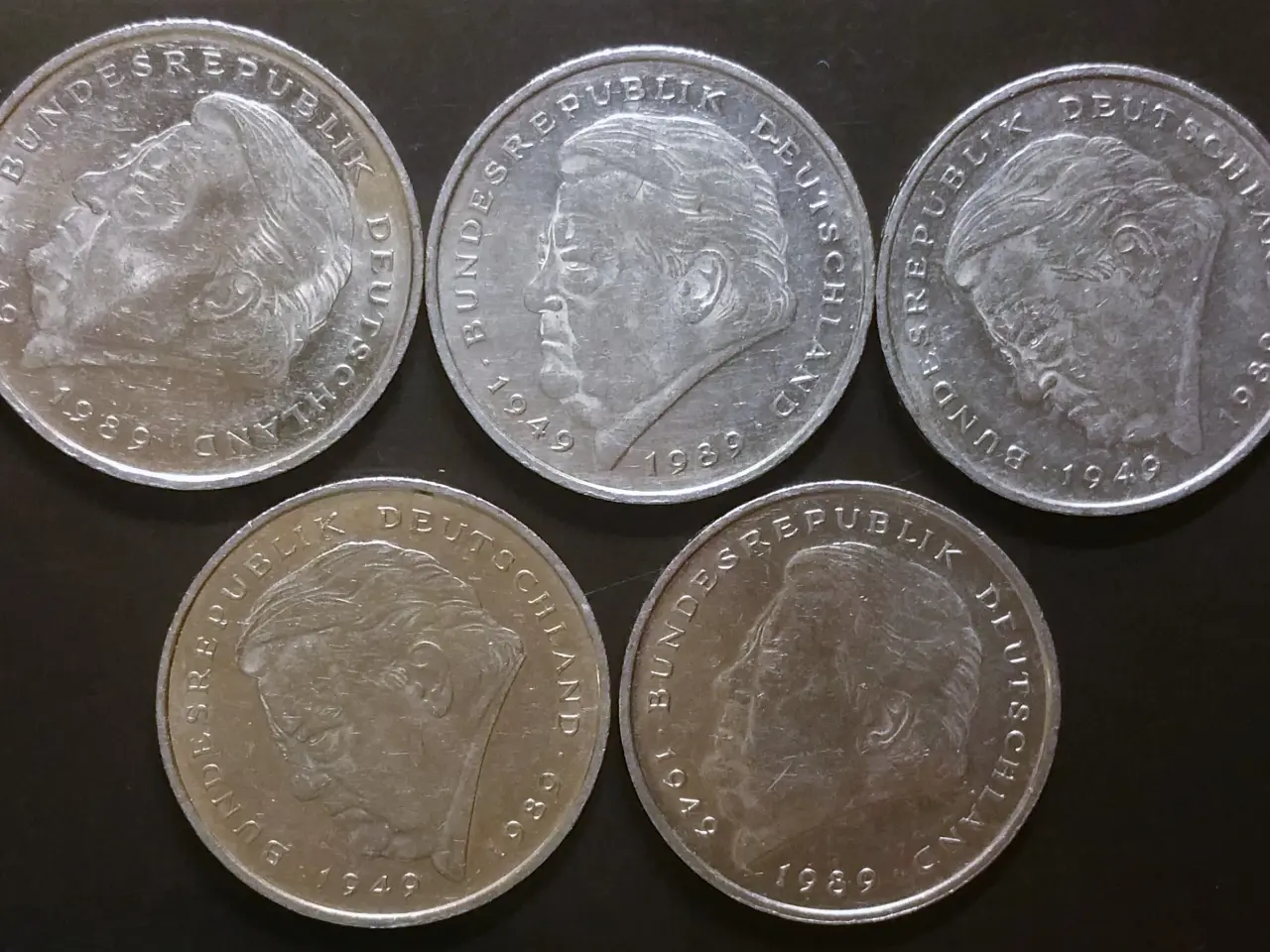 Billede 1 - Tyskland BEDRE ÅR! 2 MARK 1995A 1995A F J STRAUSS