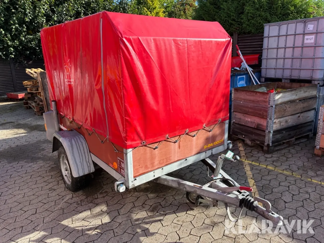 Billede 2 - Trailer Brenderup 750kg - med bremser