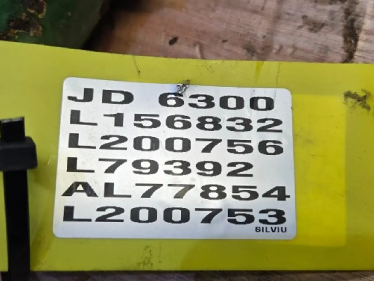 Billede 13 - John Deere 6300 Liftspindel L156832