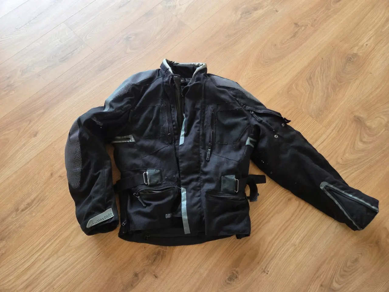 Billede 1 - Motorcykeltøj, jakke og bukser.