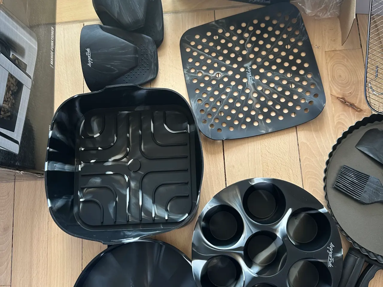 Billede 2 - Stort Airfryer Tilbehørssæt – alt du behøver! 🔥