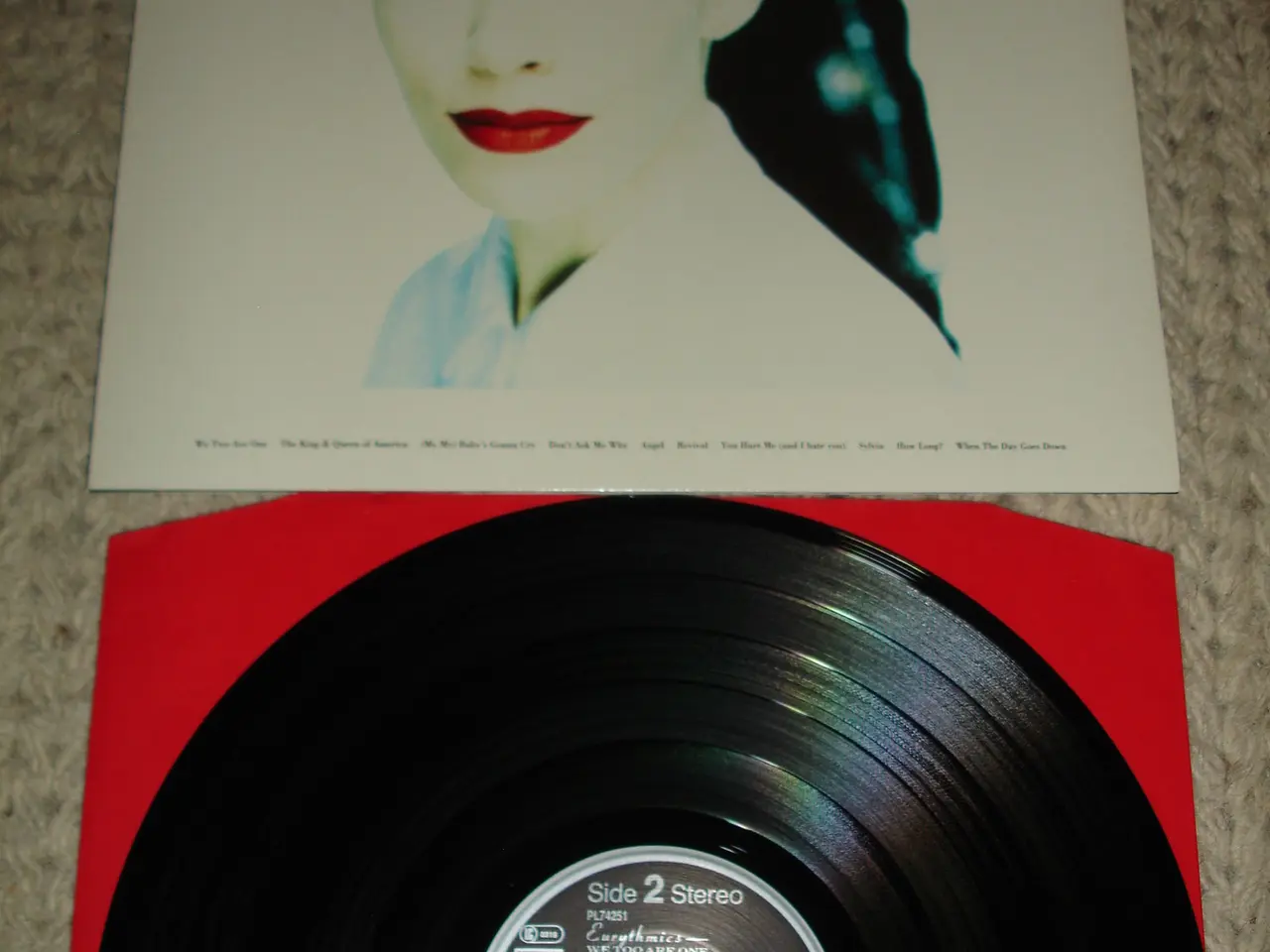 Billede 1 - (Sender gerne) Eurythmics – We Too Are One