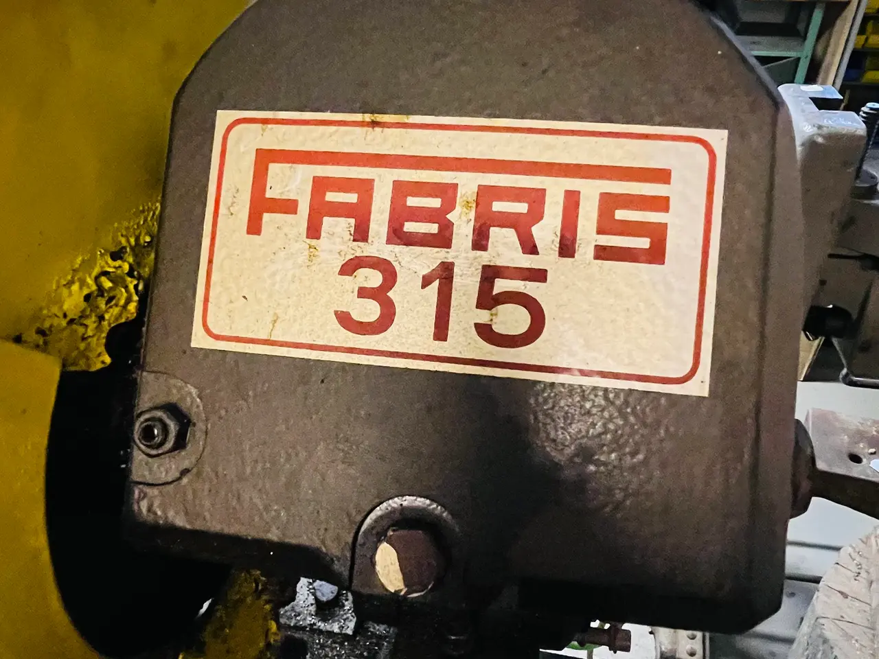 Billede 4 - Metalrundsav FABRIS 315 m. understativ