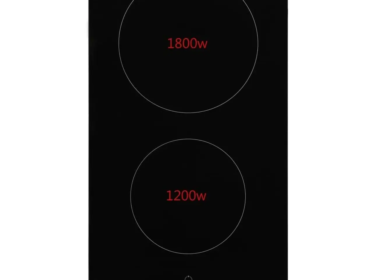 Billede 2 - Keramisk kogeplade med 2 zoner - Touch Control 3000 W