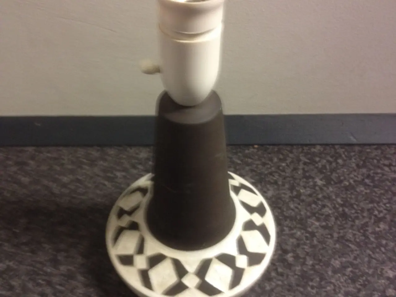 Billede 1 - Keramik bordlampe