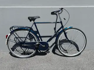 Mørkeblå Amsterdam retro herrecykel