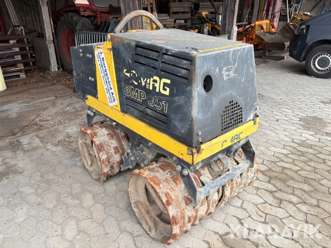 Billede 7 - Rende- og grøftevalse Bomag BMP 851, fjernstyret
