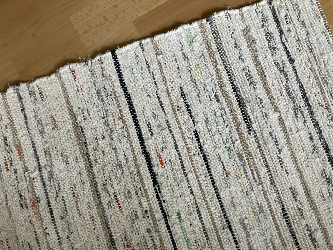 Billede 2 - Kludetæppe str. 167 x 67,5 cm.