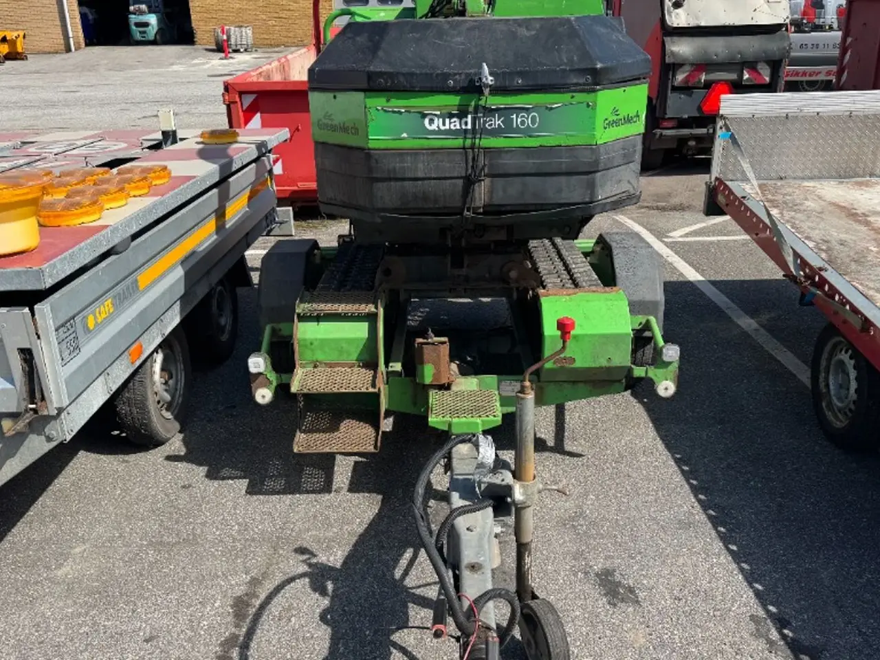 Billede 2 - GreenMech Quadtrack 160 på trailer