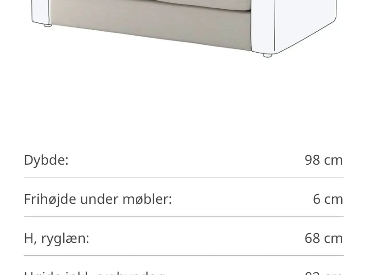 Billede 4 - Vimle sofamoduler fra IKEA - rigtig fin stand!