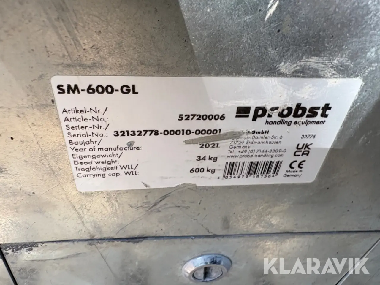 Billede 5 - Sugekop til fliser og granit Probst Sm-600-gl