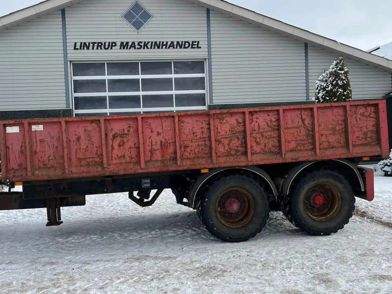 Billede 2 - Scania Dumper vogn Med 560745R22.5 hjul montering