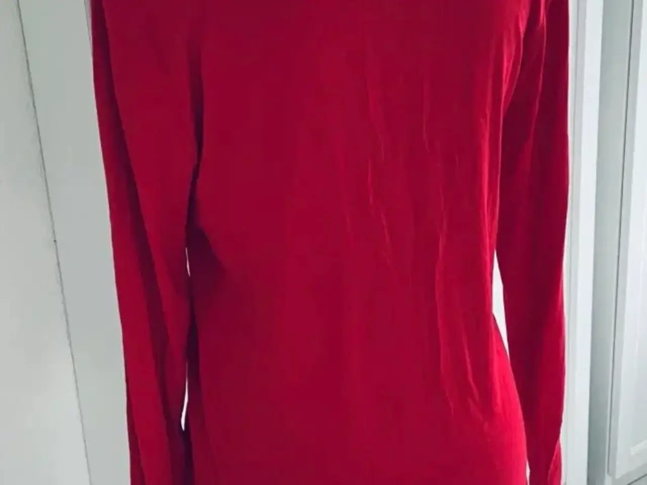 Billede 4 - Bluse, rød, city Knit