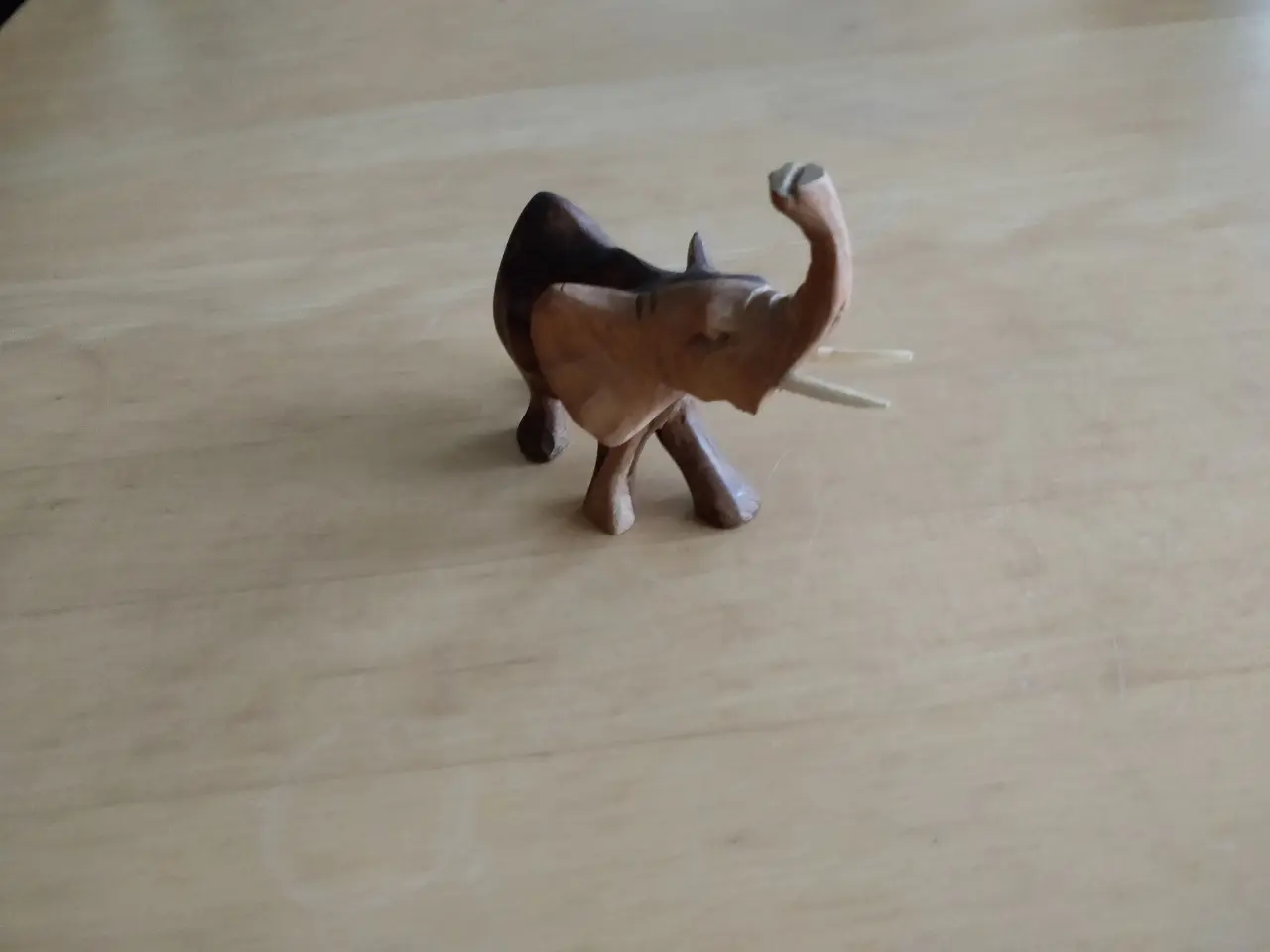 Billede 2 - Træ elefant