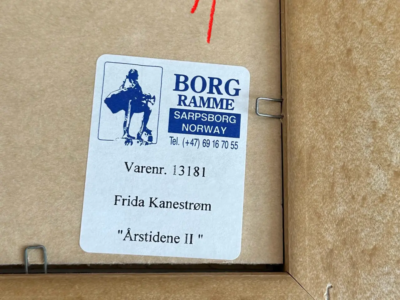 Billede 4 - To billeder sælges. Læs beskrivelsen.