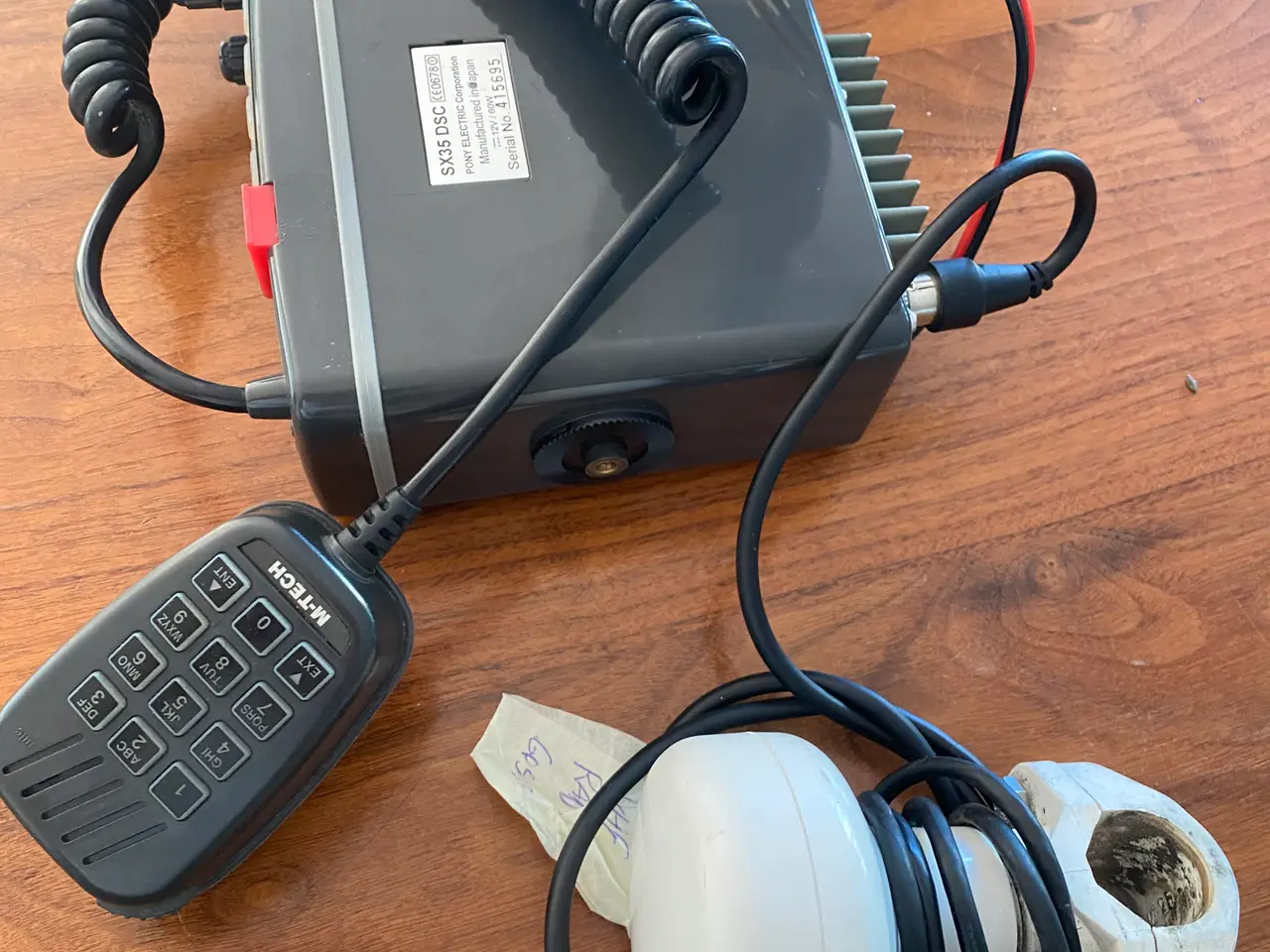 Billede 3 - VHF Radio med DSC M-Tec Sx35