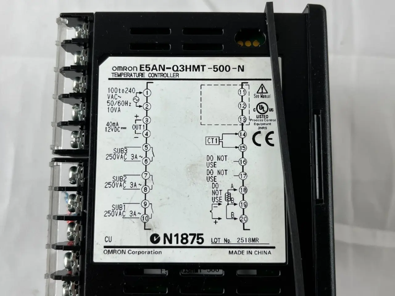 Billede 8 - Omron E5AN-Q3HMT-500-N Digital Temperature PID