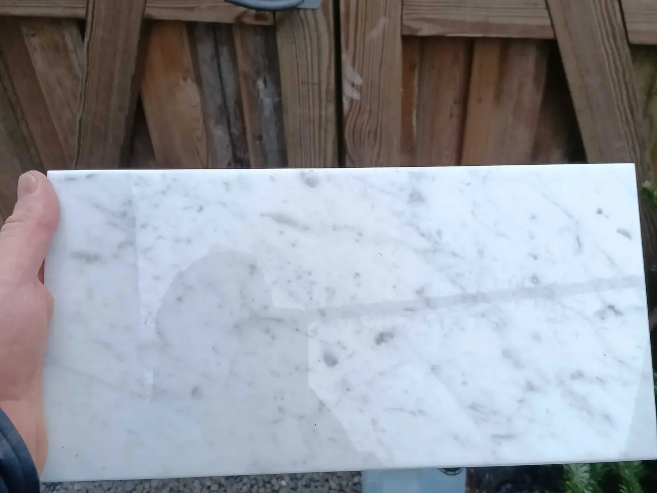 Billede 1 - 8m² italiensk marmor fliser