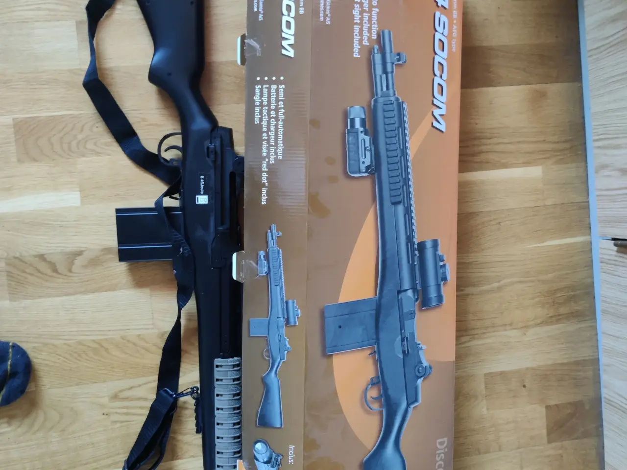 Billede 4 - M14 Full automatisk Airsoft riffel