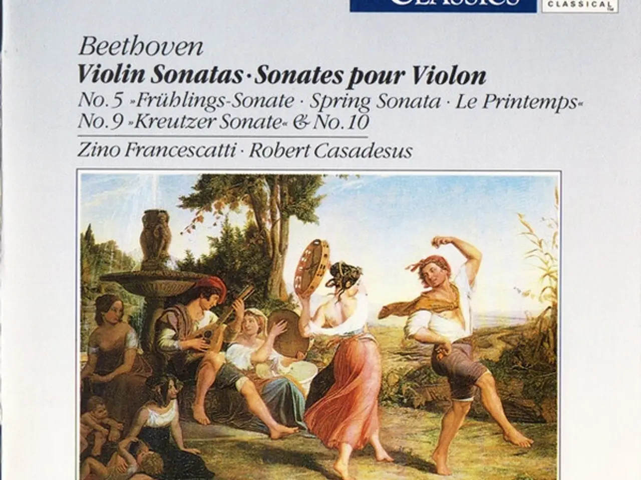 Billede 1 - Beethoven* - Zino… – Violin Sonatas No. 5… – CD
