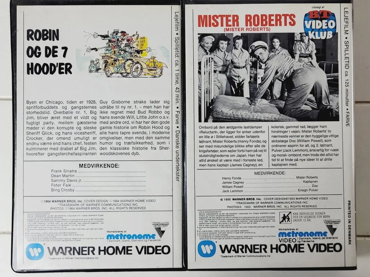 Billede 2 - ⭐️- 2 stk. Vintage VHS-samling – Sjældne Film