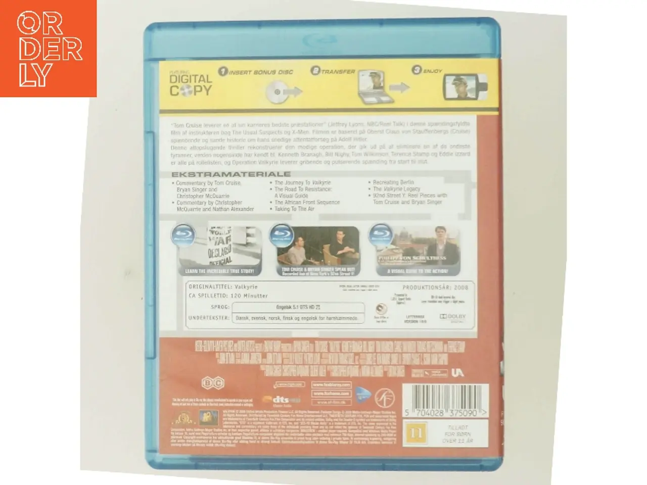 Billede 3 - Operation Valkyrie med Tom Cruise (DVD)