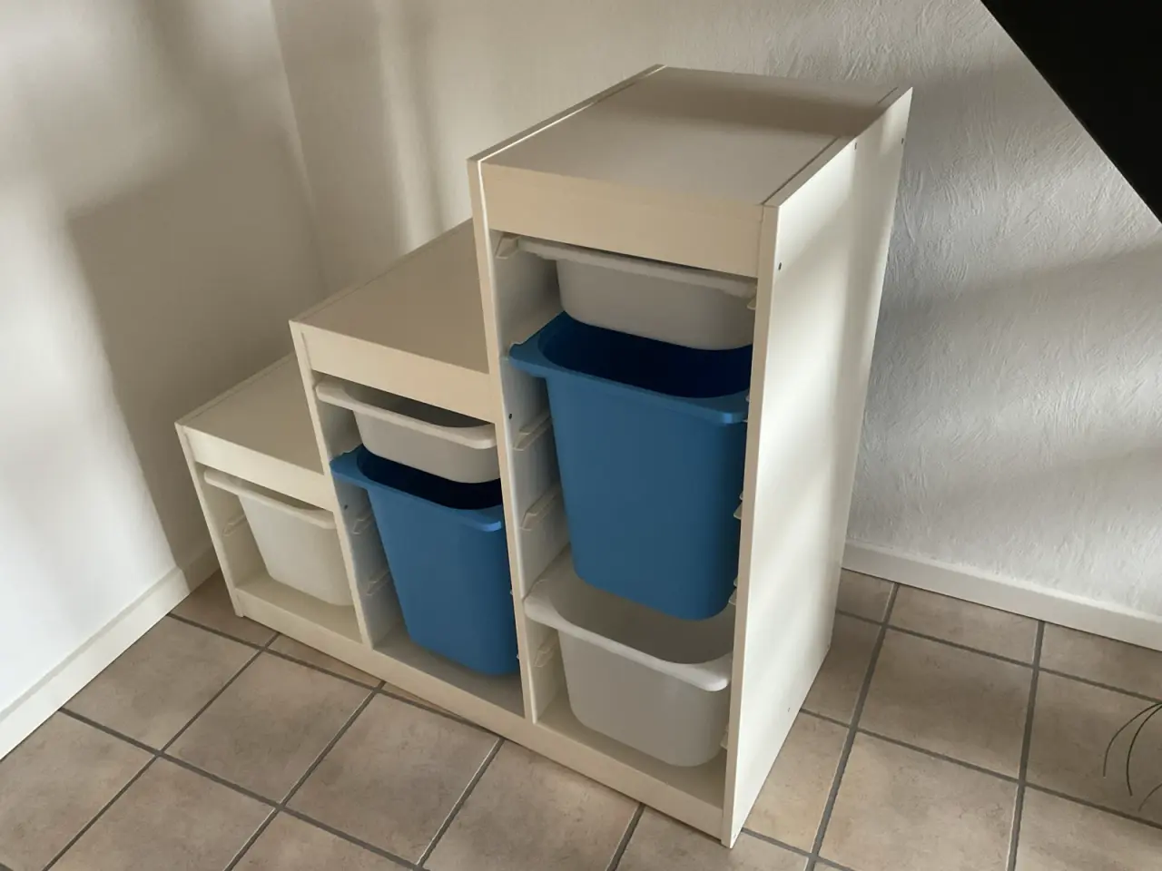 Billede 1 - Trofast reol med 6 kasser fra Ikea