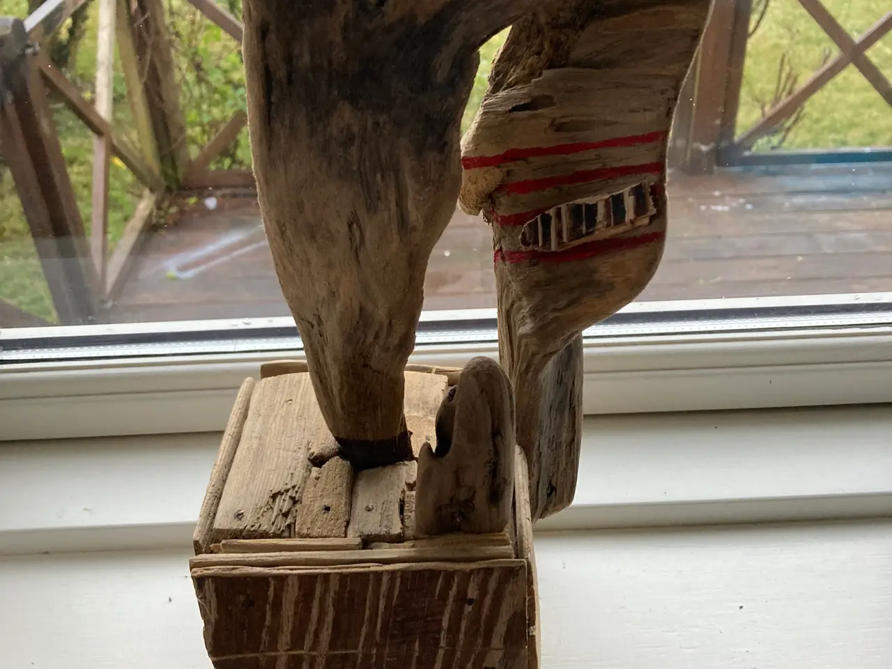 Billede 1 - Skulptur træskulptur Erik bakke hansen