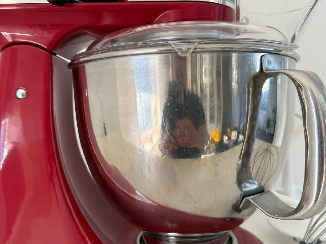 Billede 2 - Flot KitchenAid Artisan røremaskine i rød