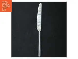 Brugt smørkniv i stål fra Amefa (str. 22 cm)
