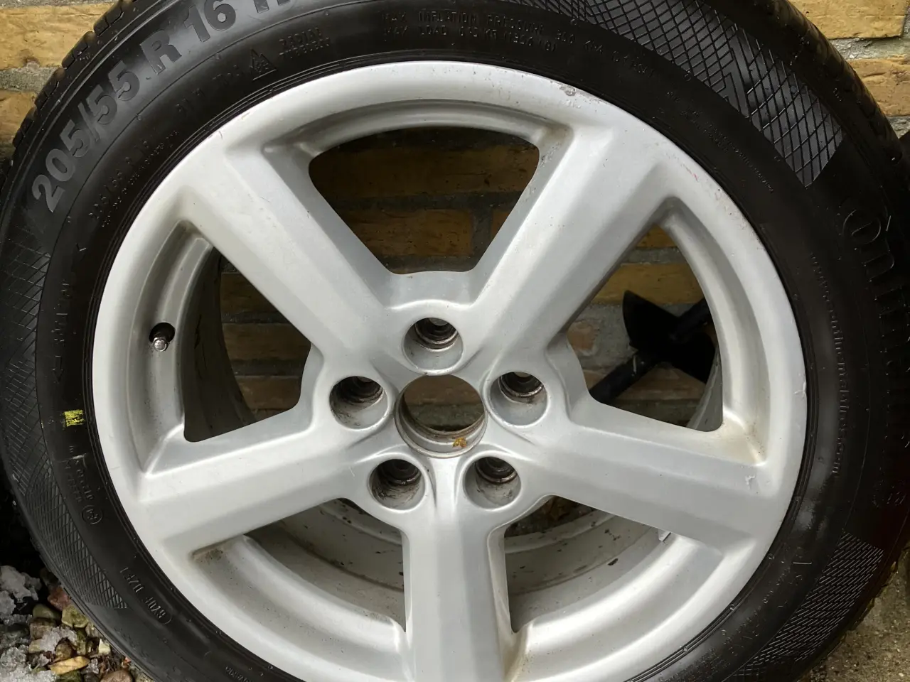 Billede 8 - Vinterdæk på fælge. VW, Seat mfl 5 x 112