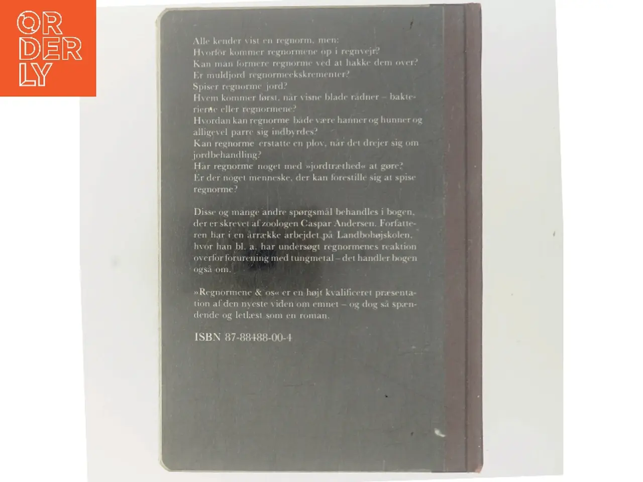Billede 3 - Regnormene & os af Caspar Andersen (Bog)