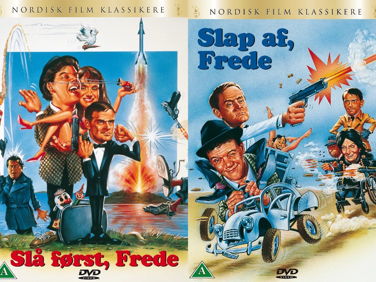 Billede 1 - Slå først, Frede (1965) - Slap af, Frede (1966)