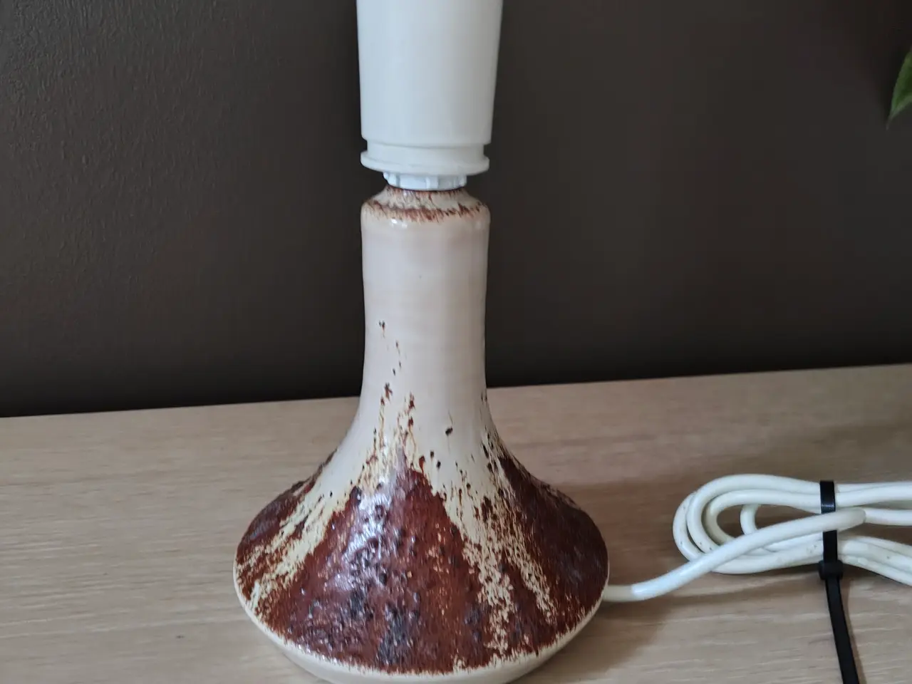 Billede 3 - Flot retro bordlampe fra Salling keramik