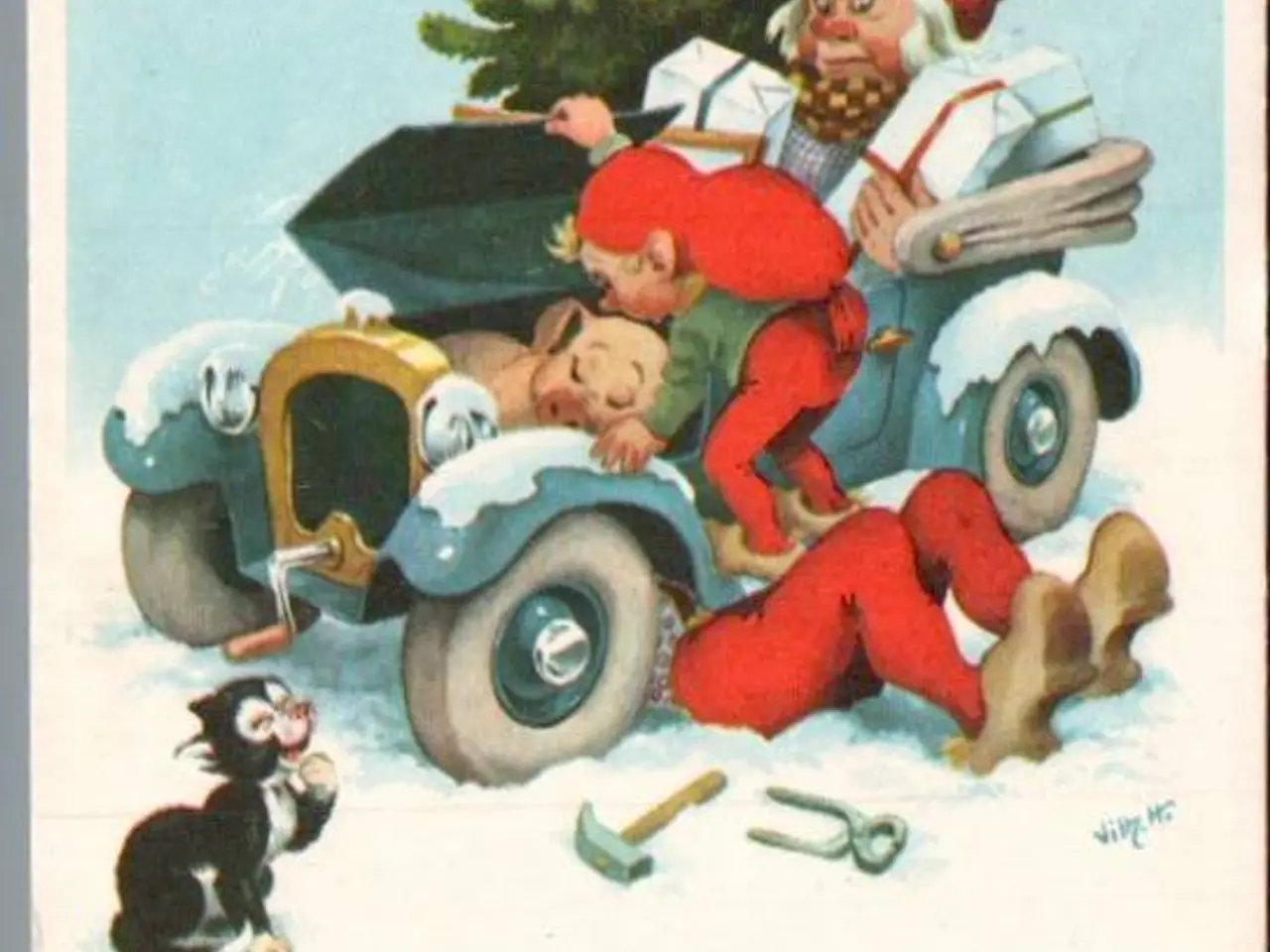 Billede 1 - Hansen, Vilh. - Glædelig Jul - Brugt