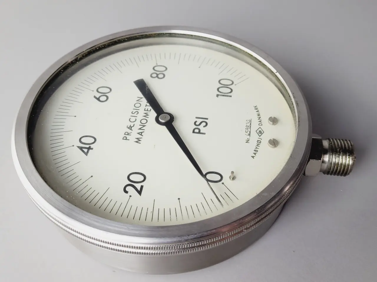 Billede 4 - ⭐️· Vintage Kvalitets Præcisionsmanometer EV DK