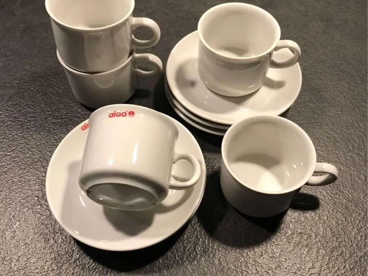 Billede 1 - Aida kaffekopper med underkopper