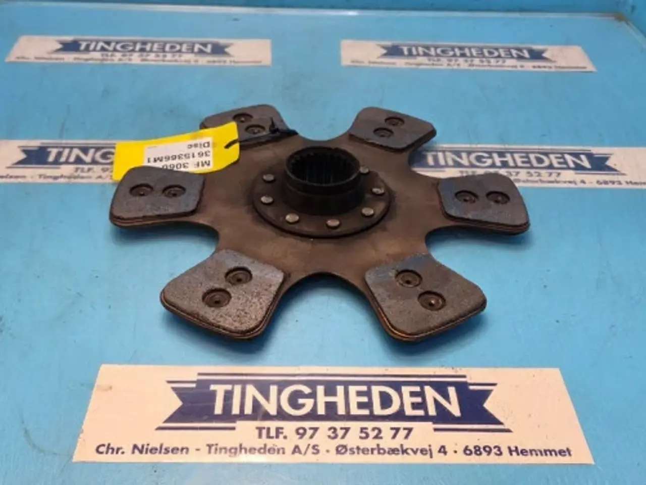 Billede 1 - Massey Ferguson 3060 Koblingskive 3615366M1