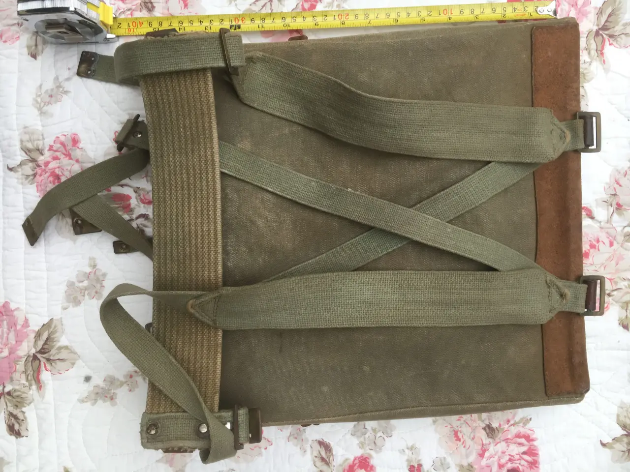 Billede 2 - Gl. militaer ransel. Giv bud.