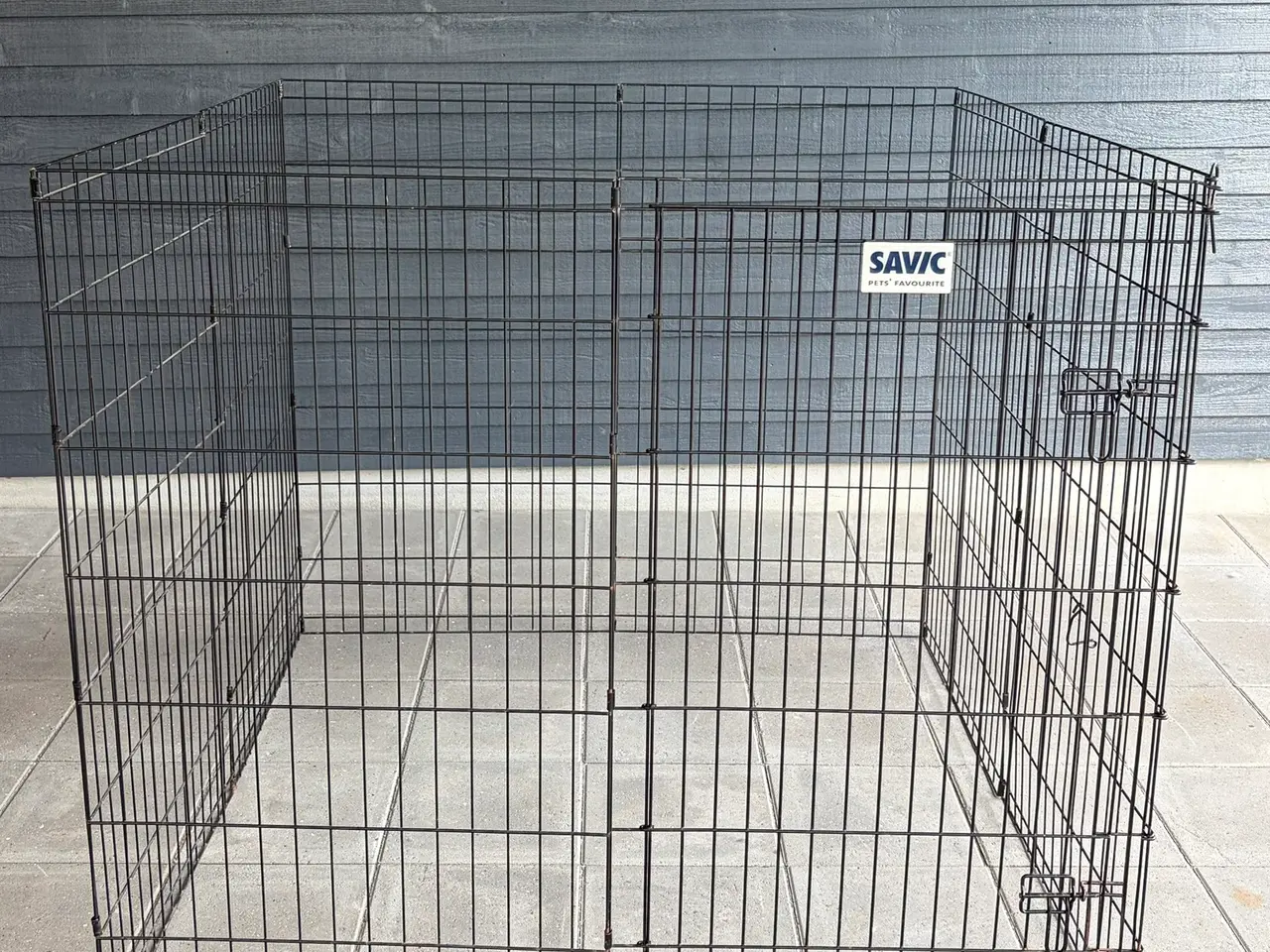 Billede 4 - Savic hvalpegård i metal, 8 paneler a 61 x 107 cm