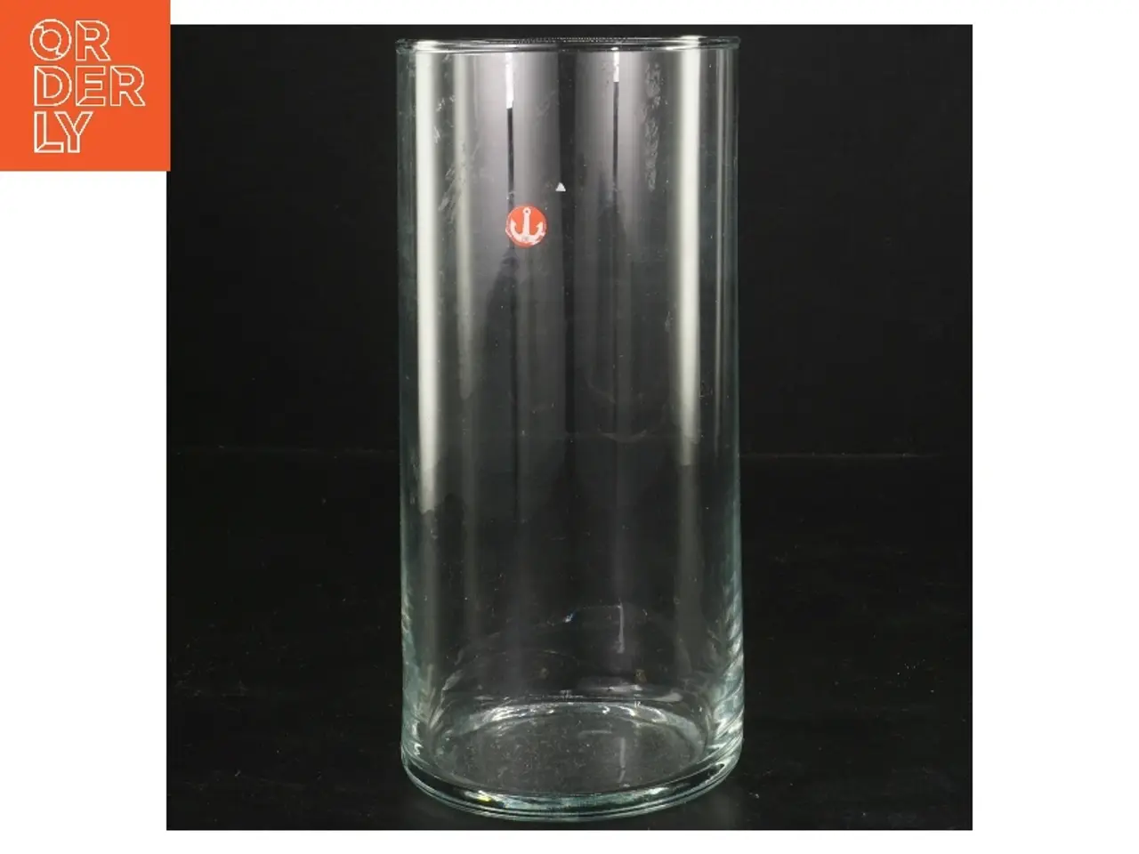 Billede 1 - Ny Cylindrisk glasvase fra Ai (str. Ø 9x19 cm)