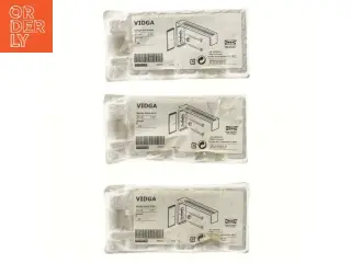 IKEA VIDGA beslag til gardiner, 3 stykker fra IKEA (str. 3 stk 12 cm)