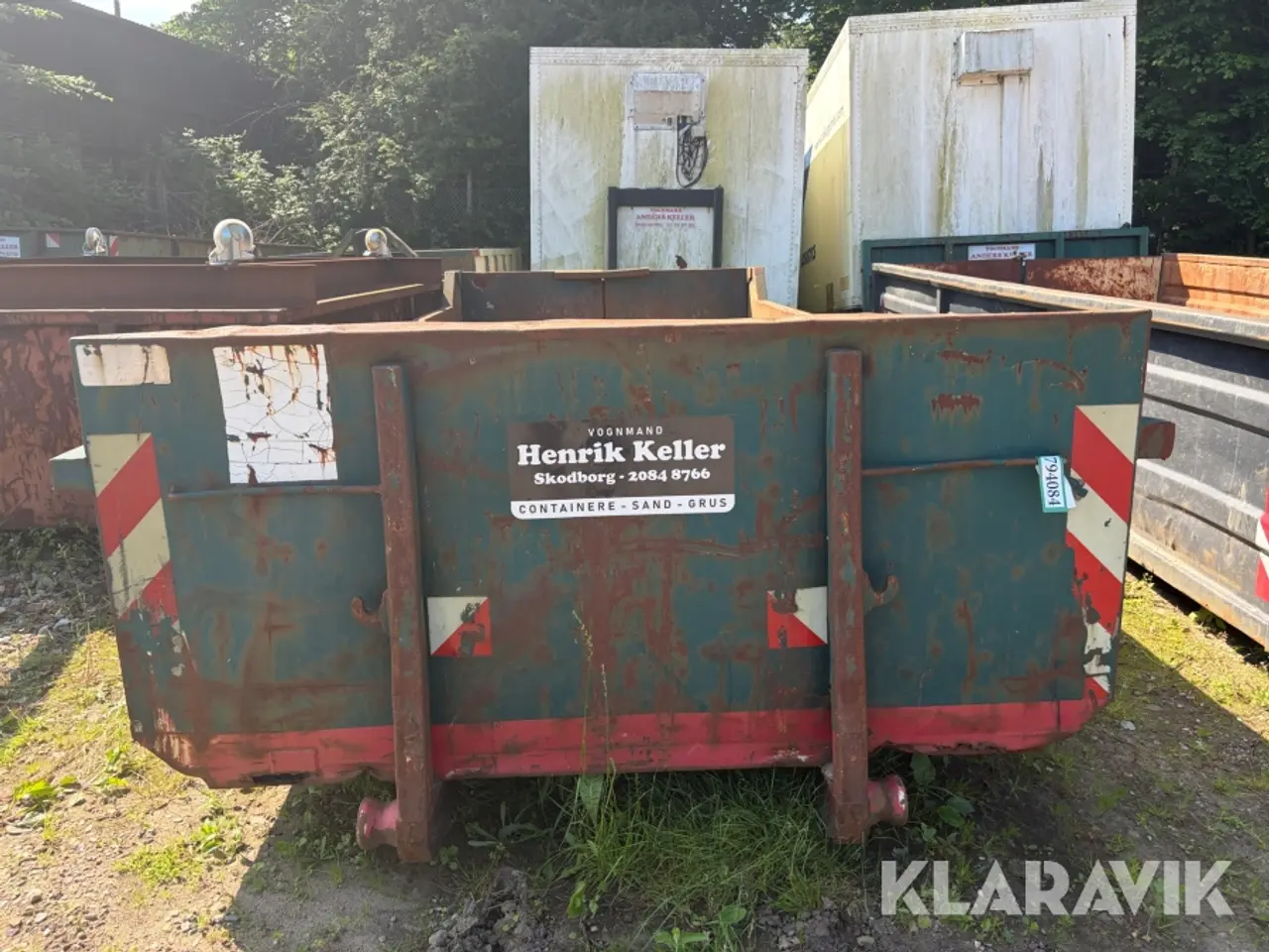 Billede 2 - Wirehejscontainer Aasum 6-9 m³,