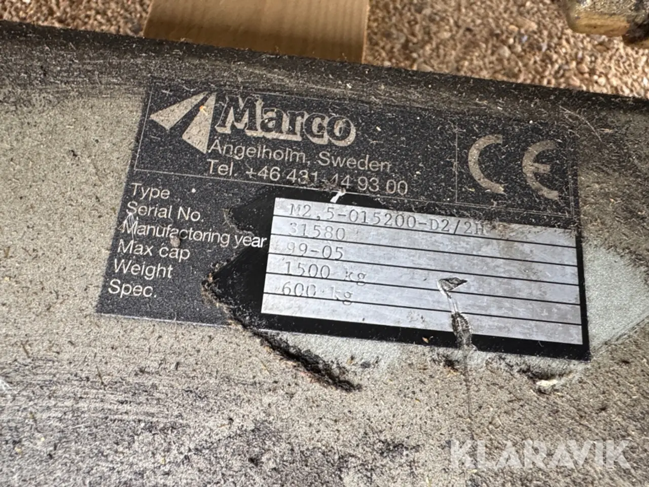 Billede 6 - Sakselift Marco M2,5-015200-D2/2T