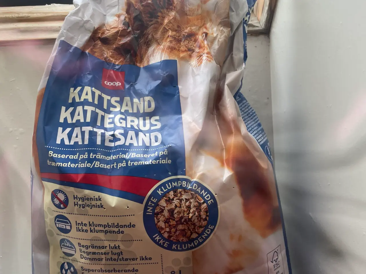 Billede 1 - Kattasand/ grus