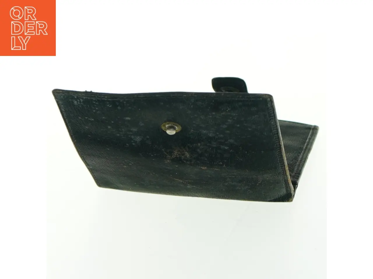 Billede 5 - Sort læderpung (str. 12x10 cm)
