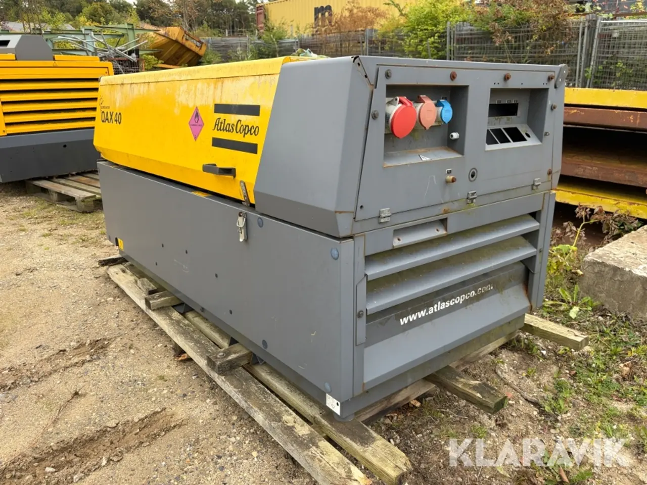 Billede 7 - Generator Atlas Copco Qax 40 reservedele