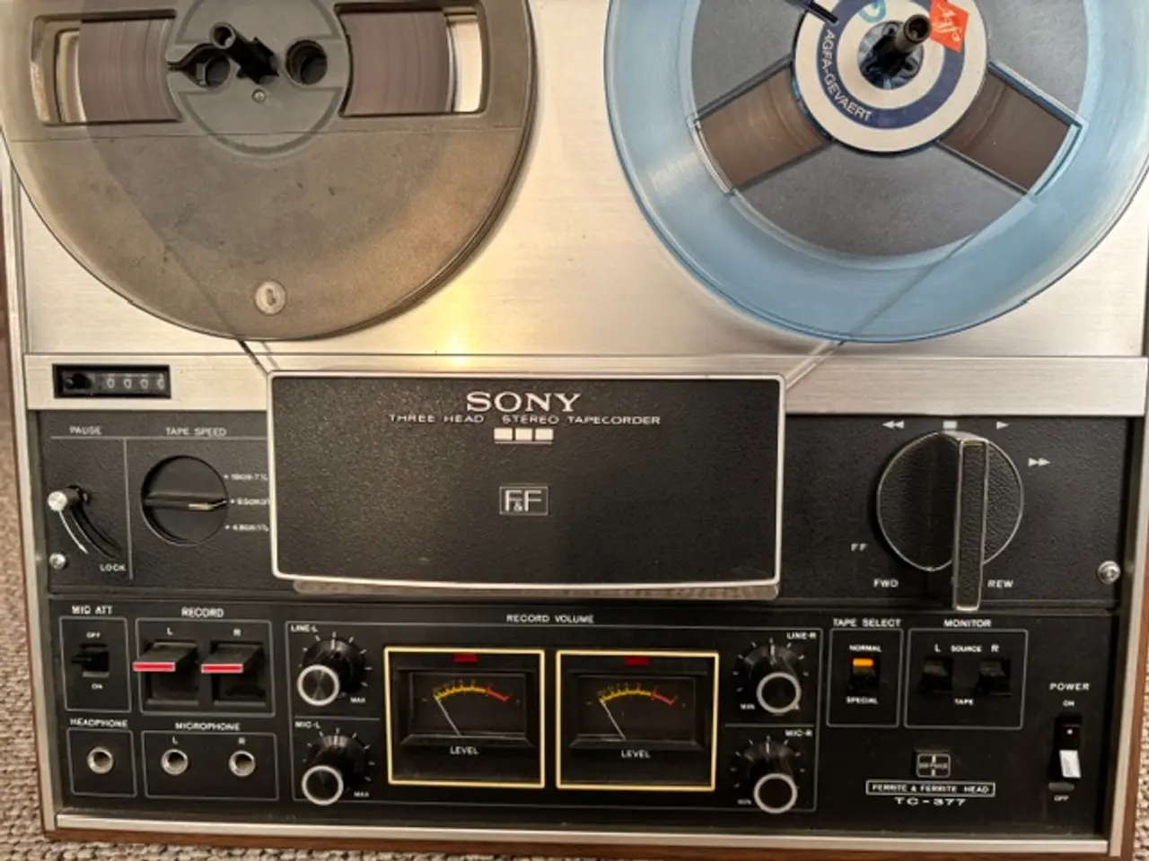 Billede 2 - SONY Three Head Stereo Taperecorder, TC-377.