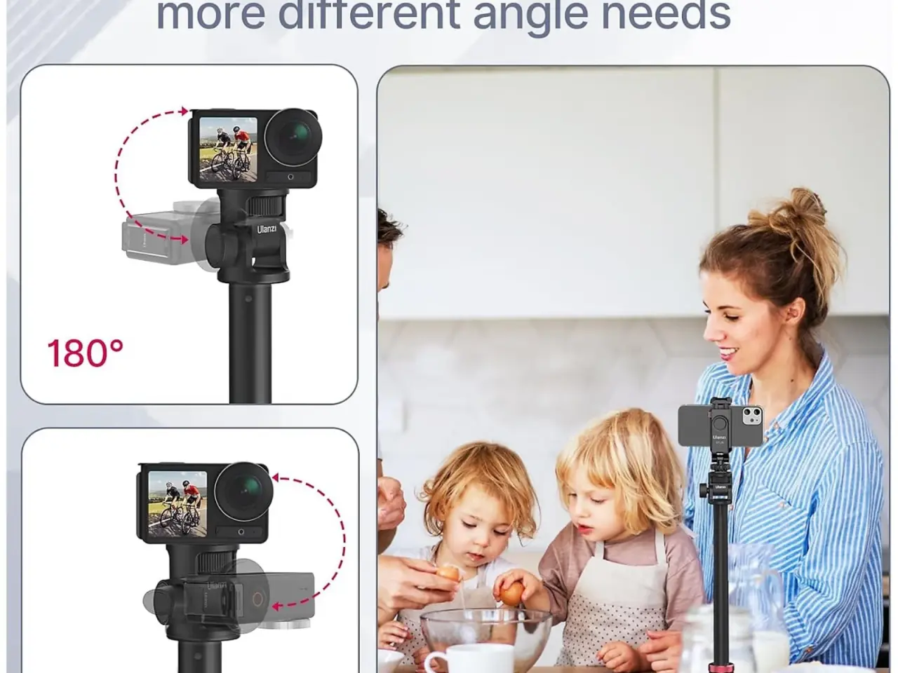 Billede 7 - MT 79 2M Aluminium Led Light Tripod
