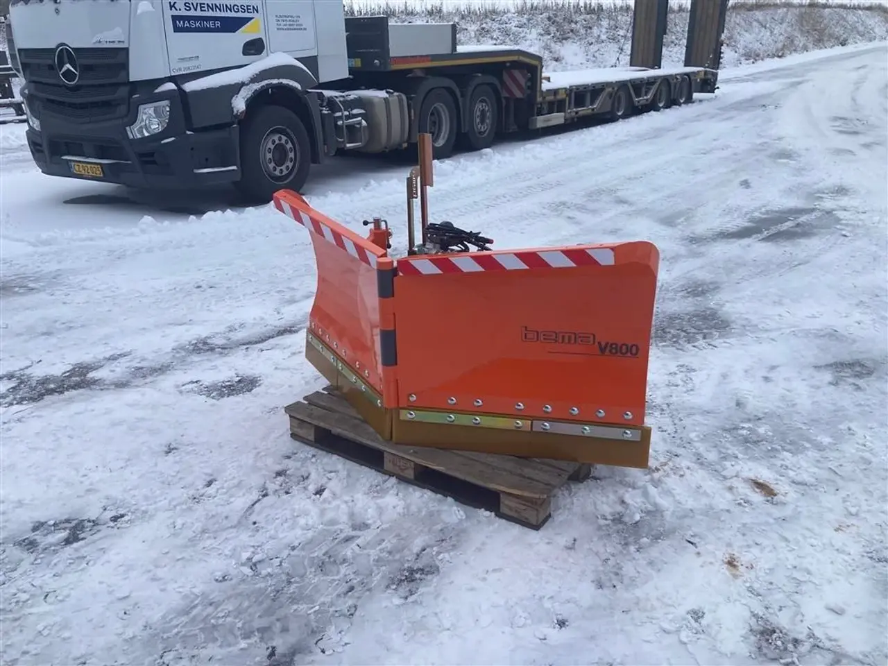 Billede 8 - Bema Bema V800 Sneplov Ophæng for Weidemann med hy.koblinger